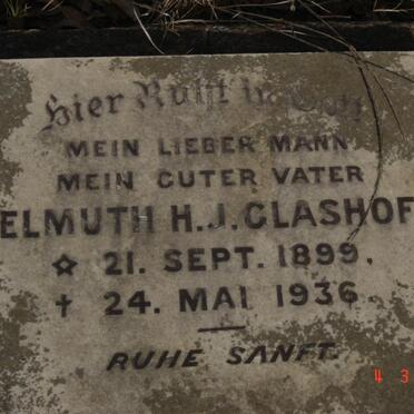 GLASHOFF Helmuth H.J 1899-1936