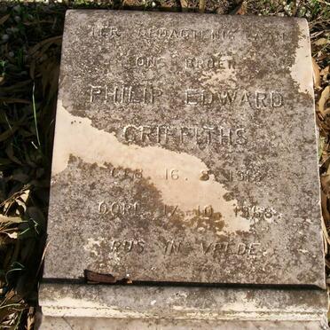 GRIFFITHS Philip Edward 1918-1968