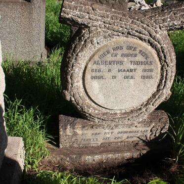 GRIESSEL Albertus Thomas 1925-1950