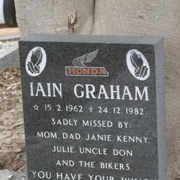 GRAHAM Iain 1962-1982