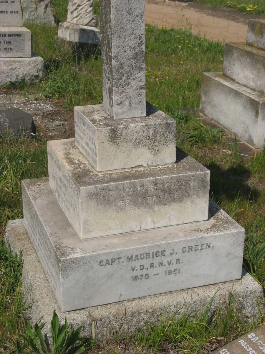 GREEN Maurice J. 1878-1952 :: GREEN I.L. Maurice nee BARRANGÉ 1885-1969