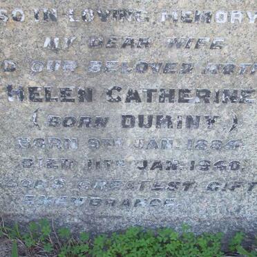 GROENEWALD Helen Catherine nee DUMINY 1884-1940 :: GROENEWALD Dorothy -19?4