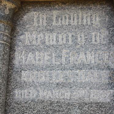 DALE Mabel Frances Knolles -1962