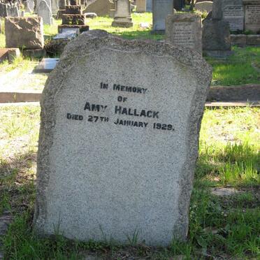 HALLACK Amy -1929