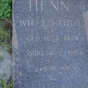 HENN Willem Theo 1938-1963