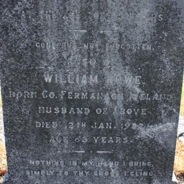 HOWE William -1922