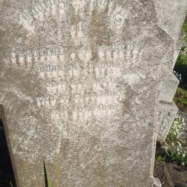 HUTTON Caroline Ann 1823-1909