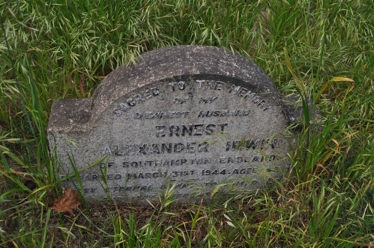 IRWIN Ernest Alexander -1944