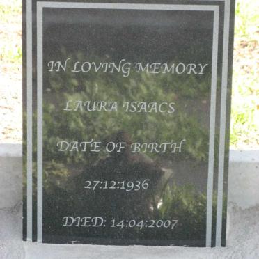 ISAACS Laura 1936-2007