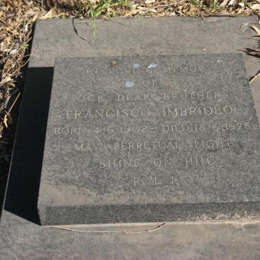 IMBRIOLO Francisco 1902-1978