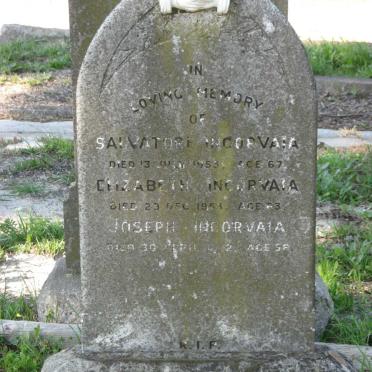 INCORVAIA Salvatore -1953 &amp; Elizabeth -1953 :: INCORVAIA Joseph -1972