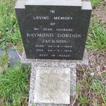 JACKSON Raymond Gordon 1904-1974 &amp; Lilian WARING
