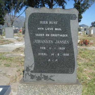 JANSEN Johannes 1909-1968