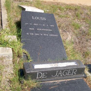 JAGER Louis, de 1922-1979