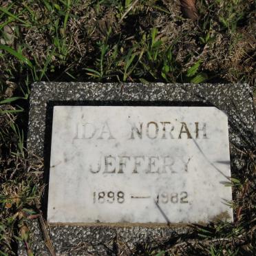 JEFFREY Ida Norah 1898-1982