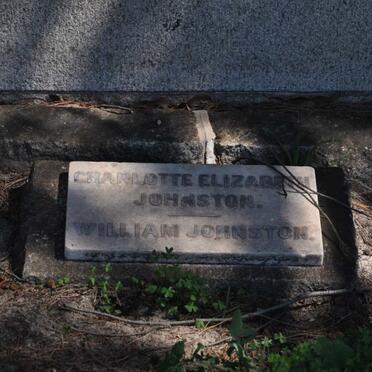 JOHNSTON William :: JOHNSTON Charlotte Elizabeth