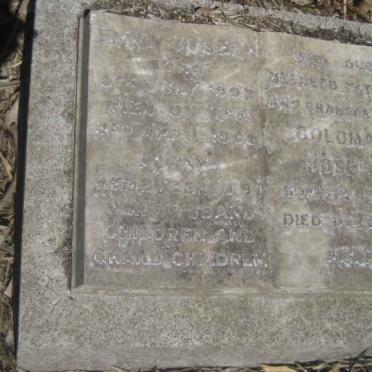 JOSEPH Soloman 1901-1978 &amp; Emily 1909-196?