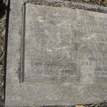 JOSEPH Soloman 1901-1978 &amp; Emily 1909-196?