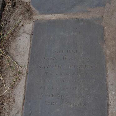 JOHNSON Sarah nee NORRIS -1847