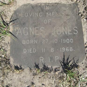 JONES Agnes 1900-1968