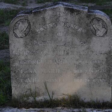 JOHNSTON Ruth -1939 :: JOHNSTON George -1944 :: JOHNSTON George David - 1947