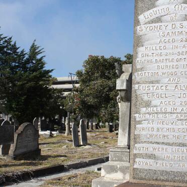 JONES Sydney D.S. -1916 :: JONES Eustace Alvanley Groll -1918