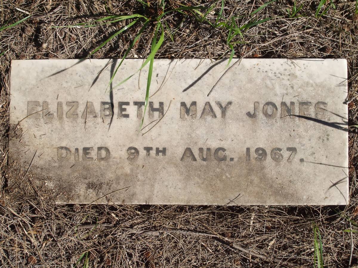 JONES Elizabeth May -1967