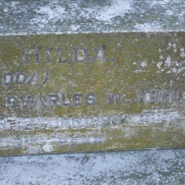 JOHNSON Agnes Hylda nee SIDDA -1914