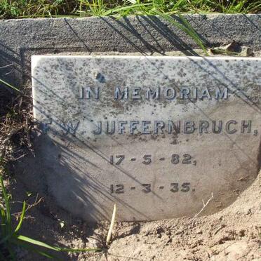 JUFFERNBRUCH F.W. 1882-1935