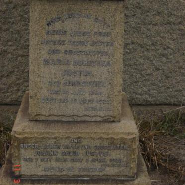 JUSTUS Johann David 1856-1926 &amp; Maria Dorothea NINNSTHIEL 1860-1923