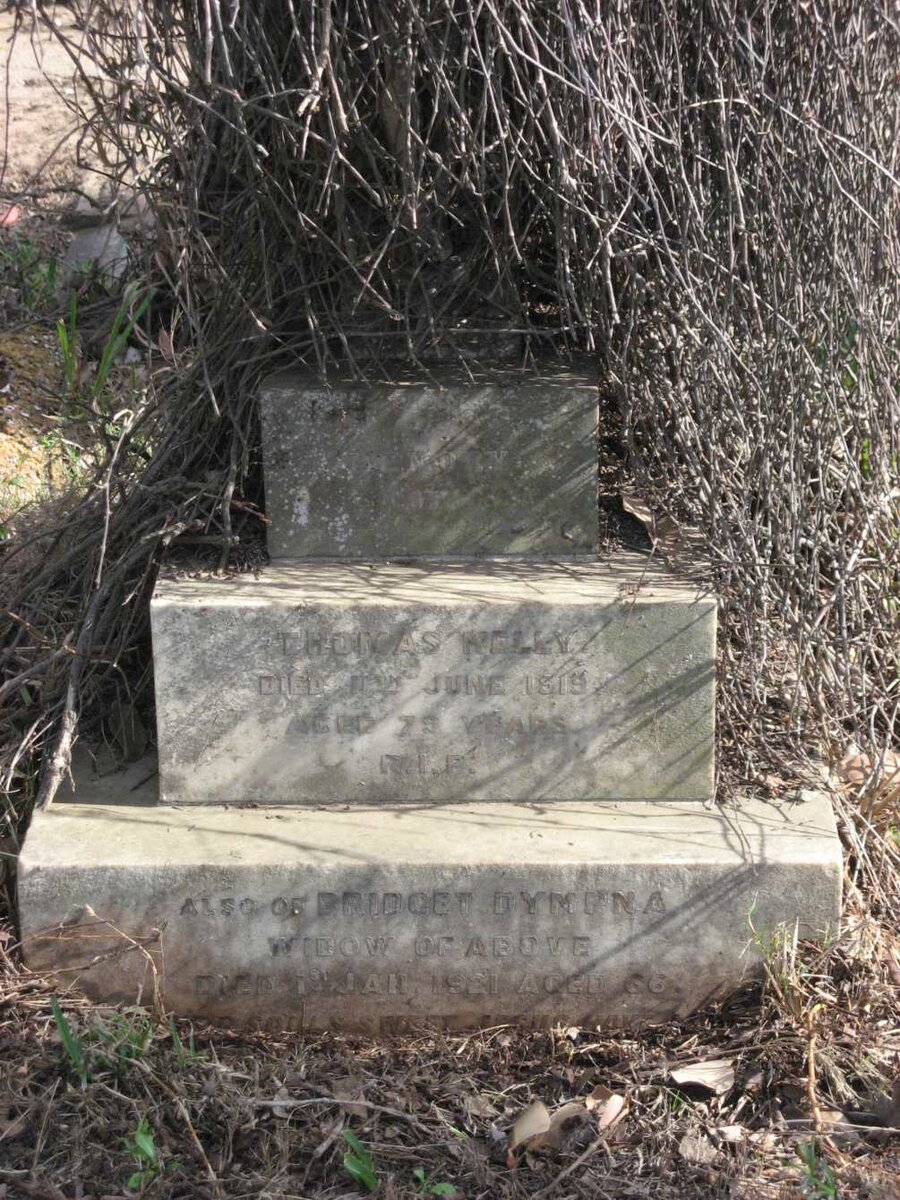 KELLY Thomas -1919 &amp; Bridget Dympna -1921