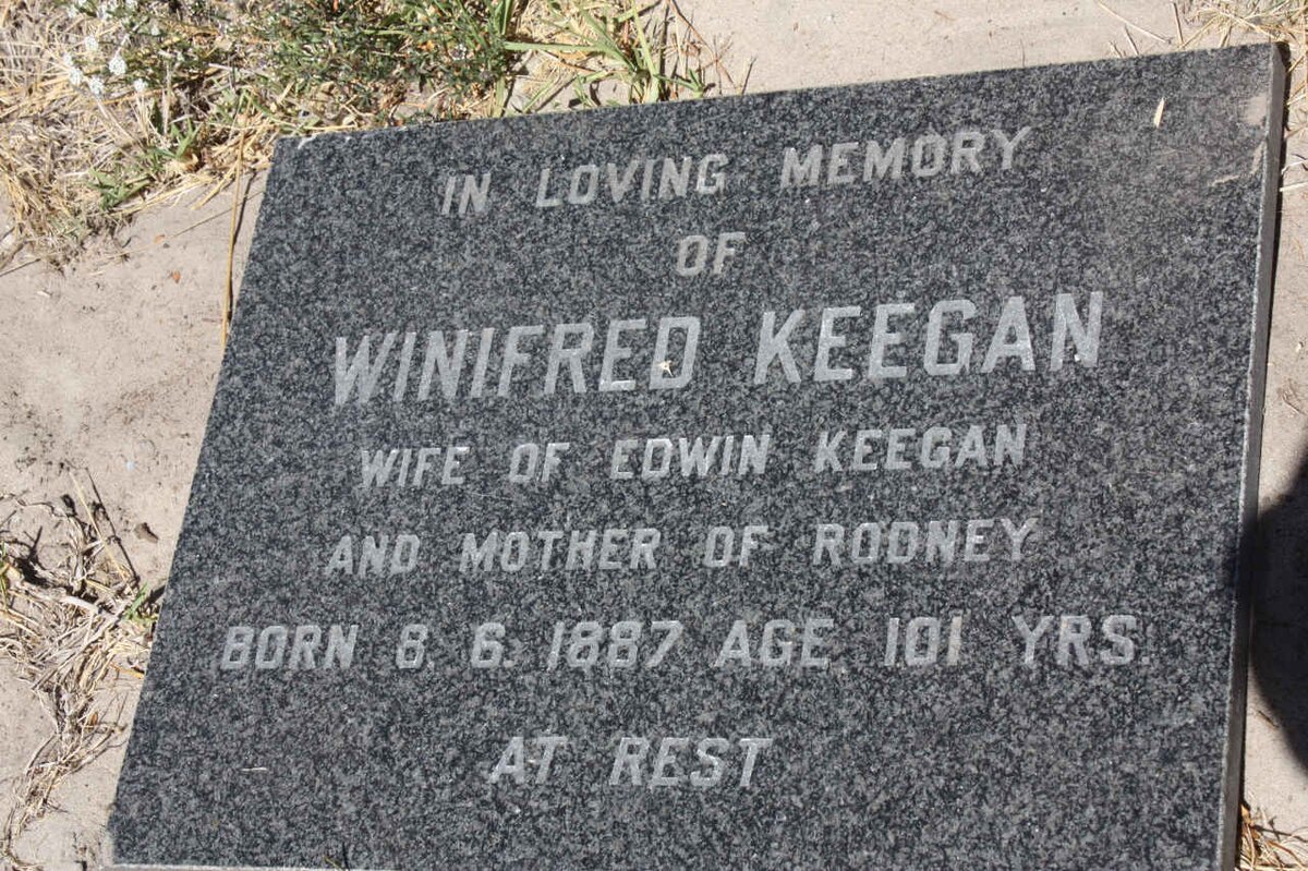 KEEGAN Winifred 1887-