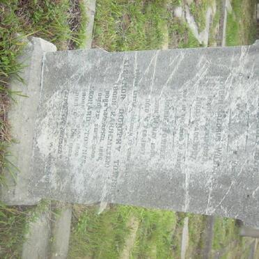 KANNEMEYER John M.M. 1859-1905 :: WILLIAMS Joseph Jacobus 1873-1907