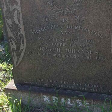 KRAUSE Joseph Johannes 1931-1957