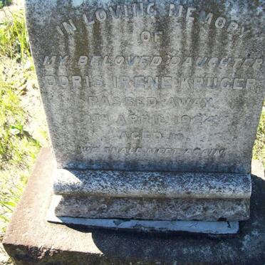 KRUGER Doris Irene -1924