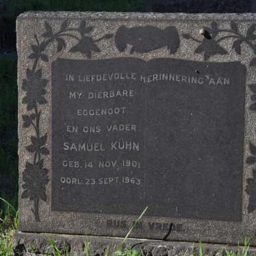 KUHN Samuel 1901-1963