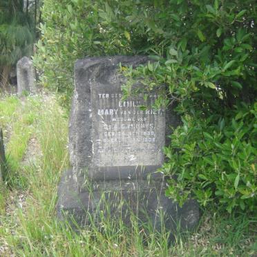 KUYS Emily Mary nee VAN DER RIET 1830-1908