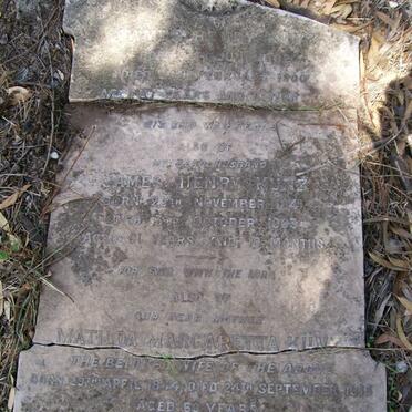 KUNZ James Henry 1841-1903 &amp; Matilda Margaretta 1844-1913 :: KUNZ James Henry 1882-1900