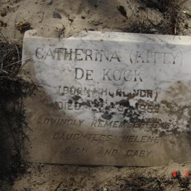 KOCK Catherina, de nee HURLINCH -1959