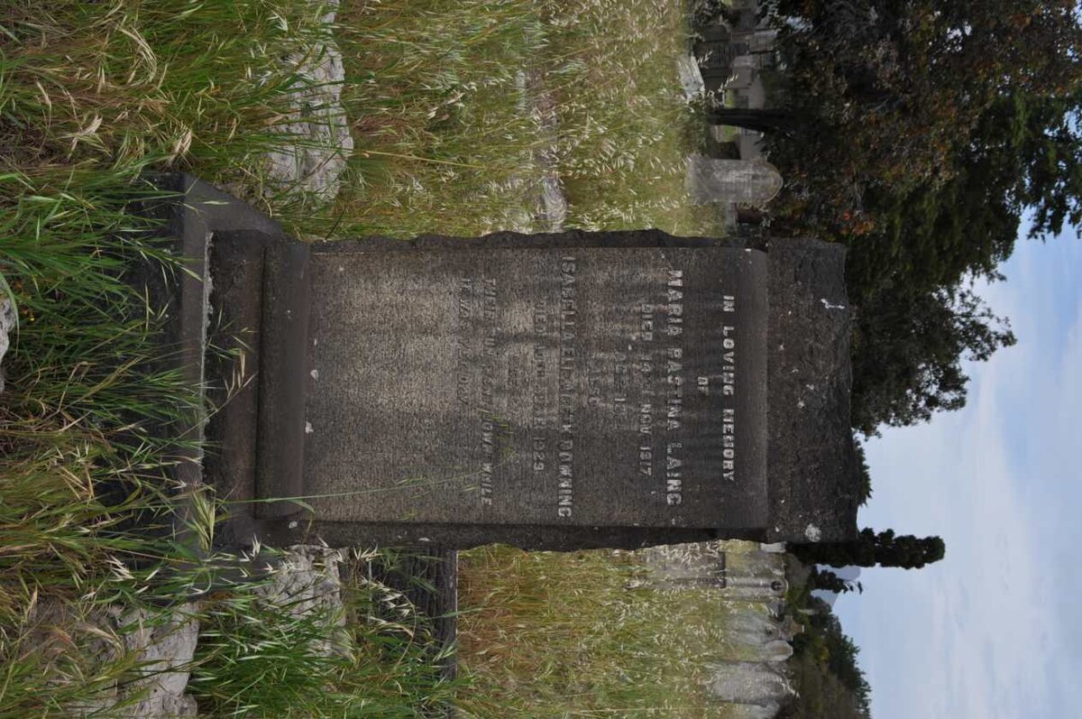 LAING Maria ?astina -1917 :: DOWNING Isabella Elizabeth-1929