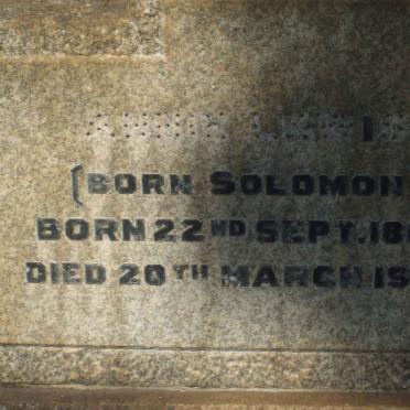 LEWIS Cannon Alfred Joseph Smith -1868-1954 &amp; Annie SOLOMON 1863-1952 :: LEWIS ?? Middleton 1891-1914 