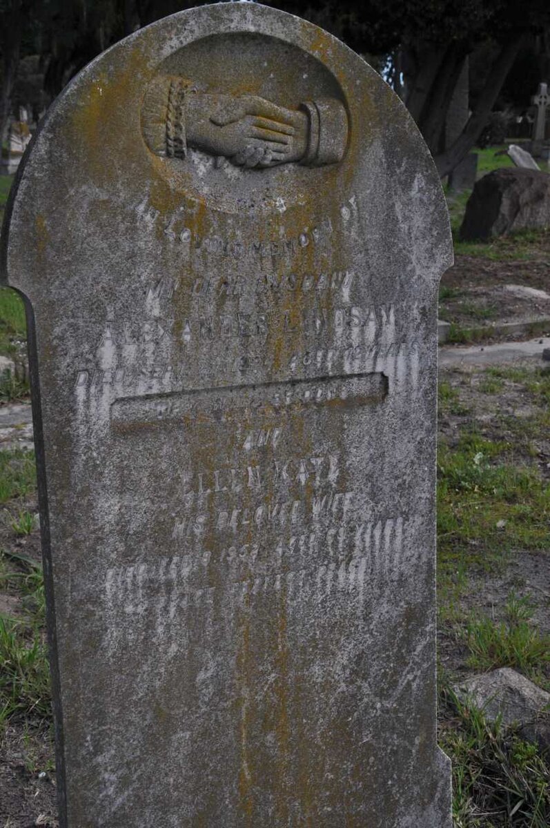 LINDSAY Alexander -1924 &amp; Ellen Kate -1952