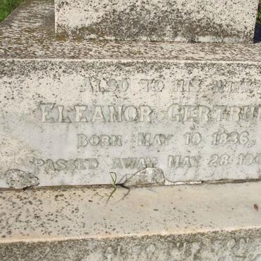 LIGHTFOOT Eleanor Gertruide 1836-1905