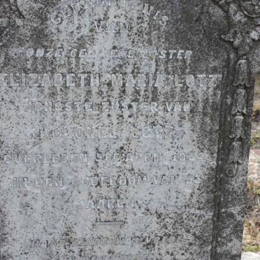 LOTZ Elizabeth Maria -1934