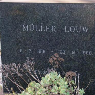 LOUW Muller 1916-1968