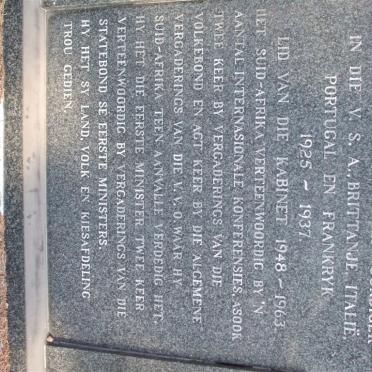 LOUW Eric Hendrik 1890-1968