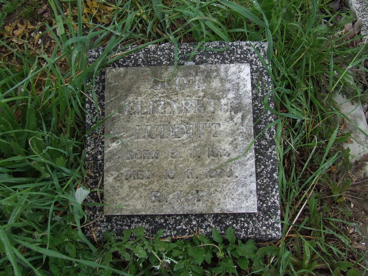LUDDITT Olive Elizabeth 1913-1966