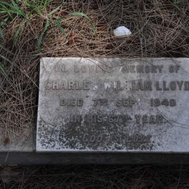 LLOYD Charles William -1940