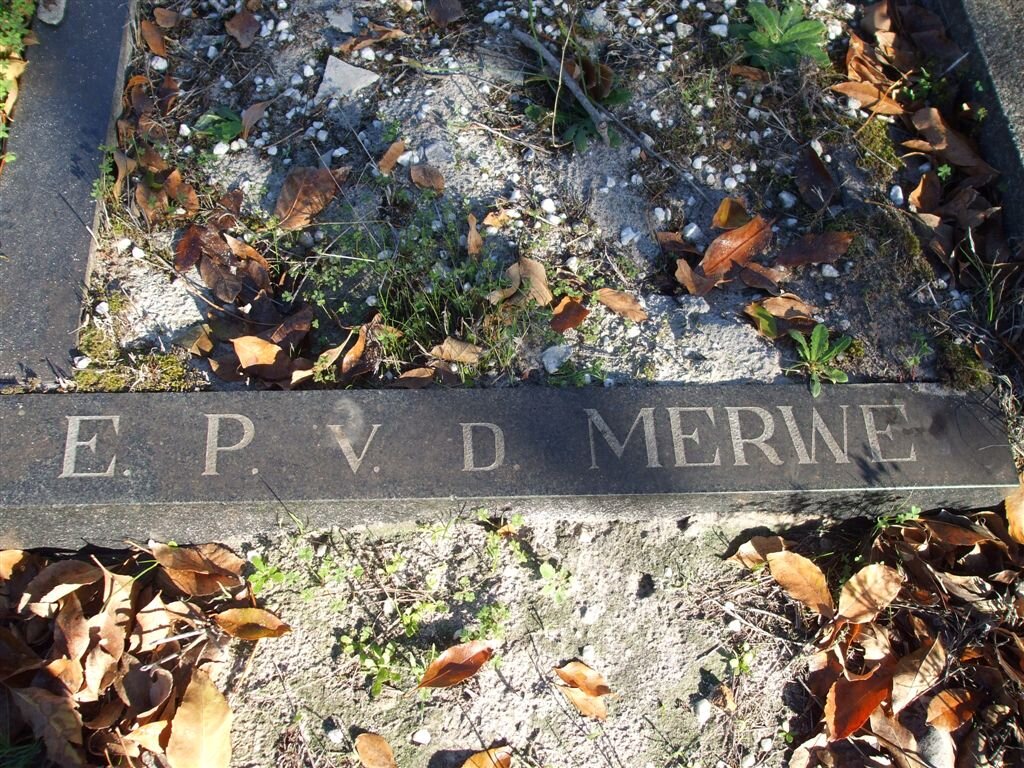 MERWE E.P., v.d.
