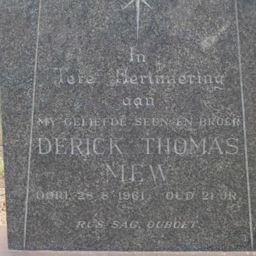 MEW Derick Thomas -1961